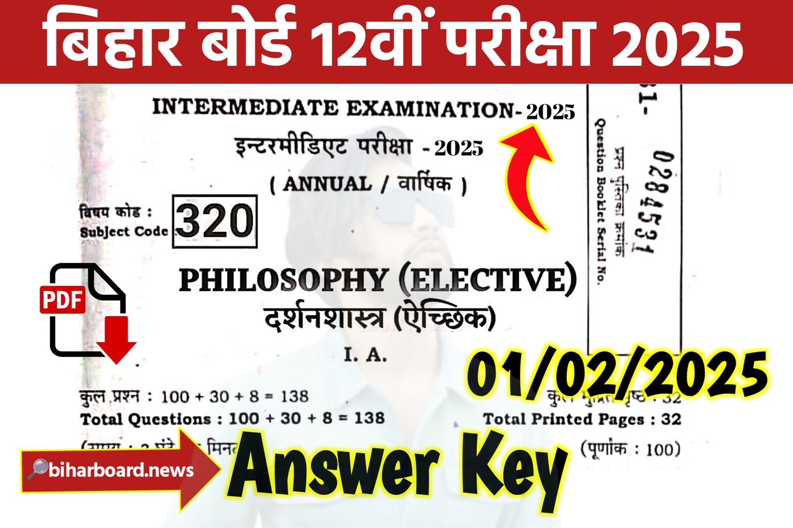 Bihar Board 12th Philosophy Exam 2025