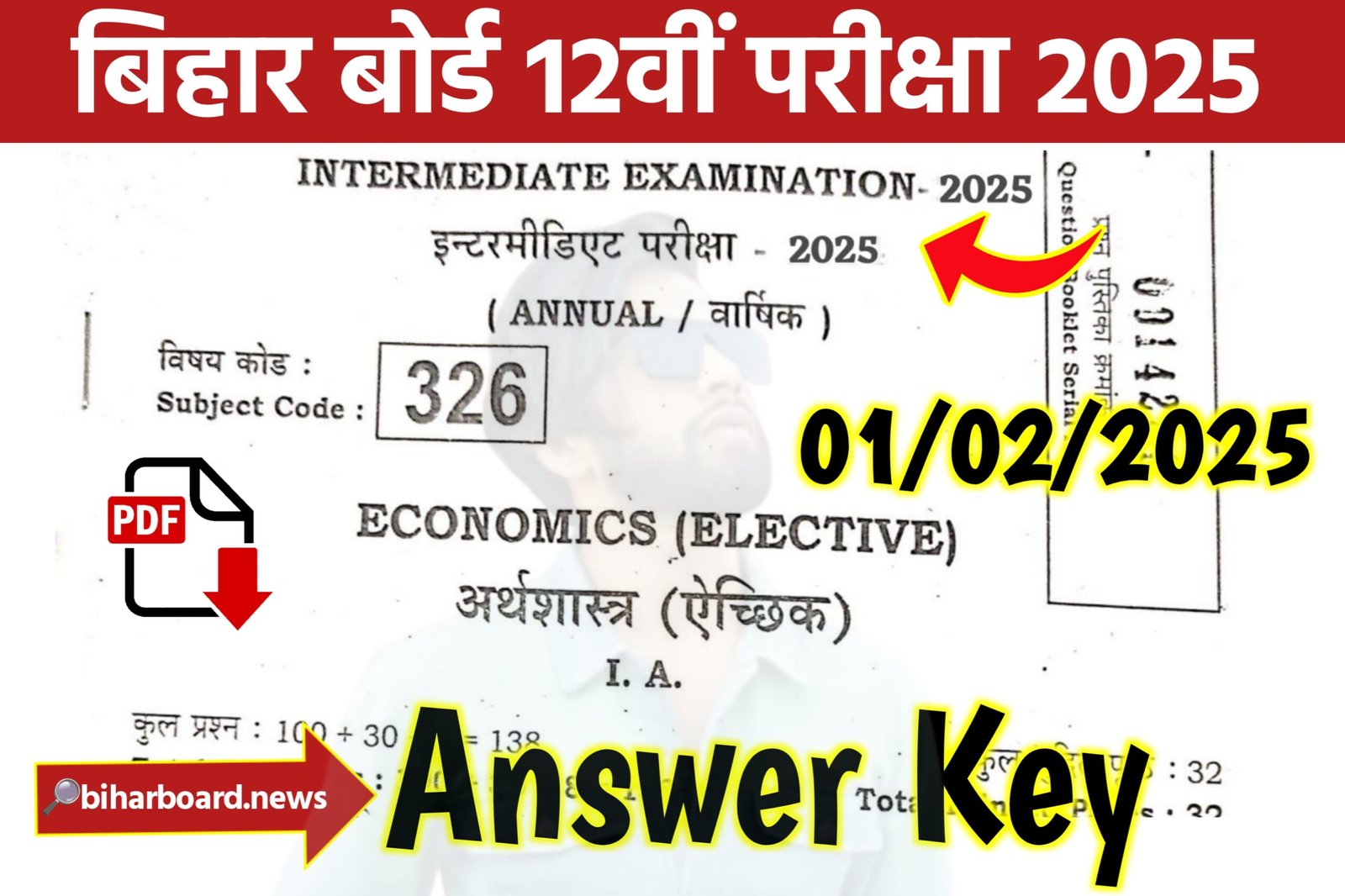 Bihar Board 12th Economics Exam 2025