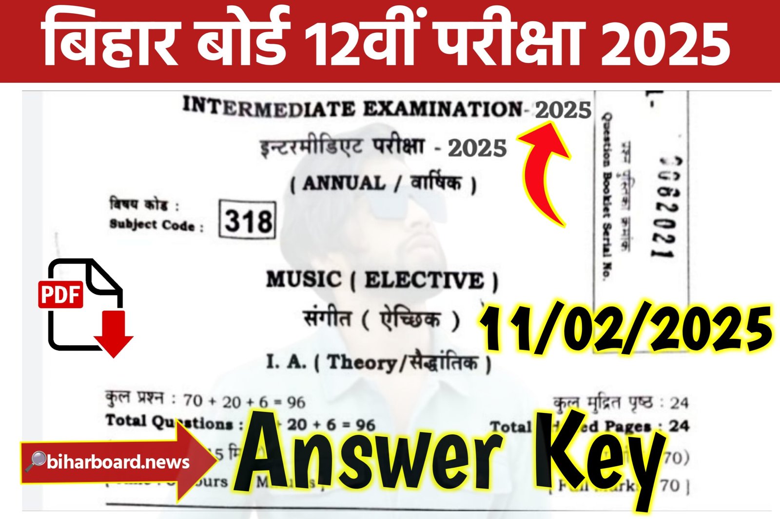 Bihar Board 12th Music Exam 2025