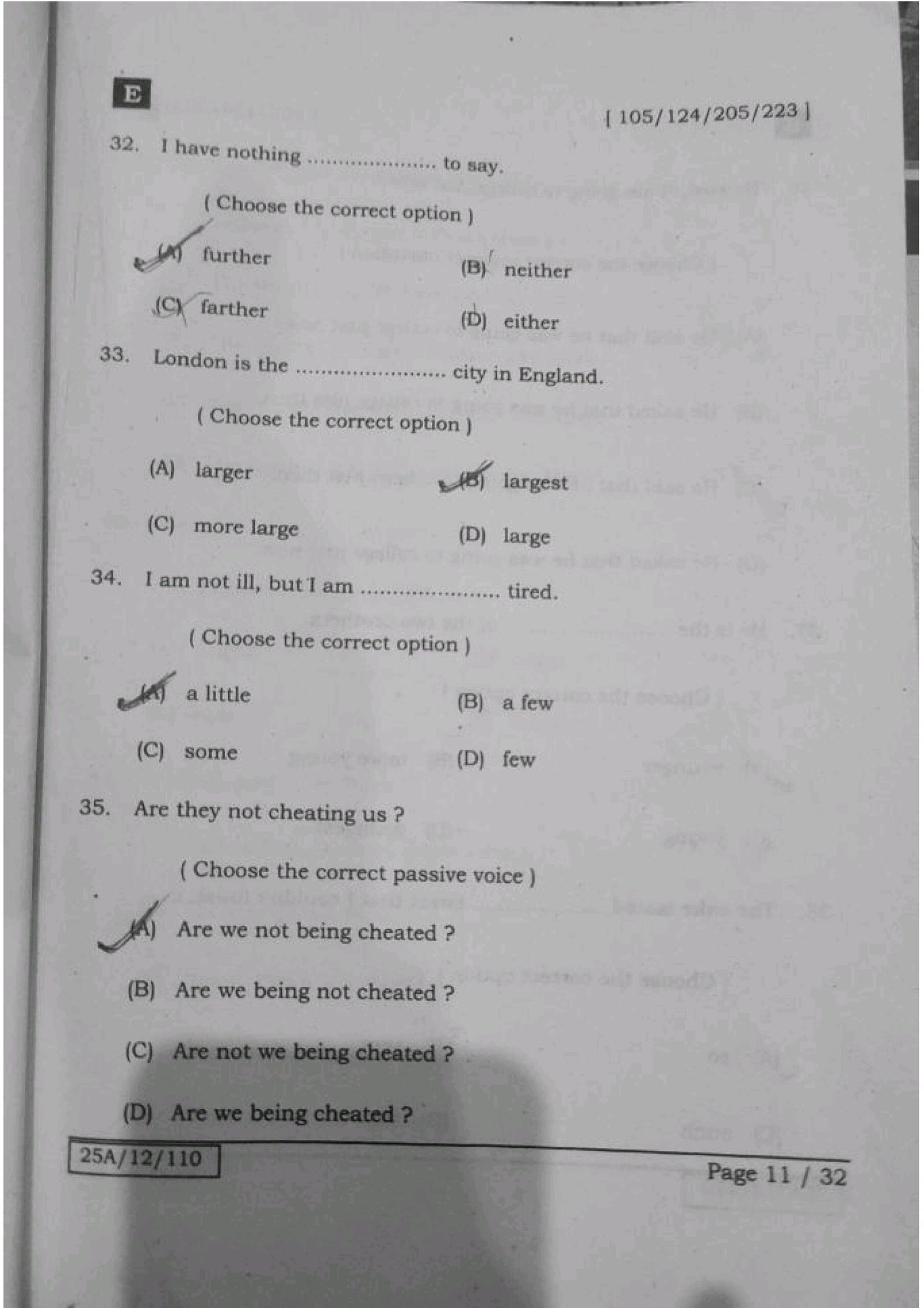 BSEB 12th English Isc And Icom Answer Key 2025 - इंग्लिश का Answer Key मिला लीजिए...100% Right