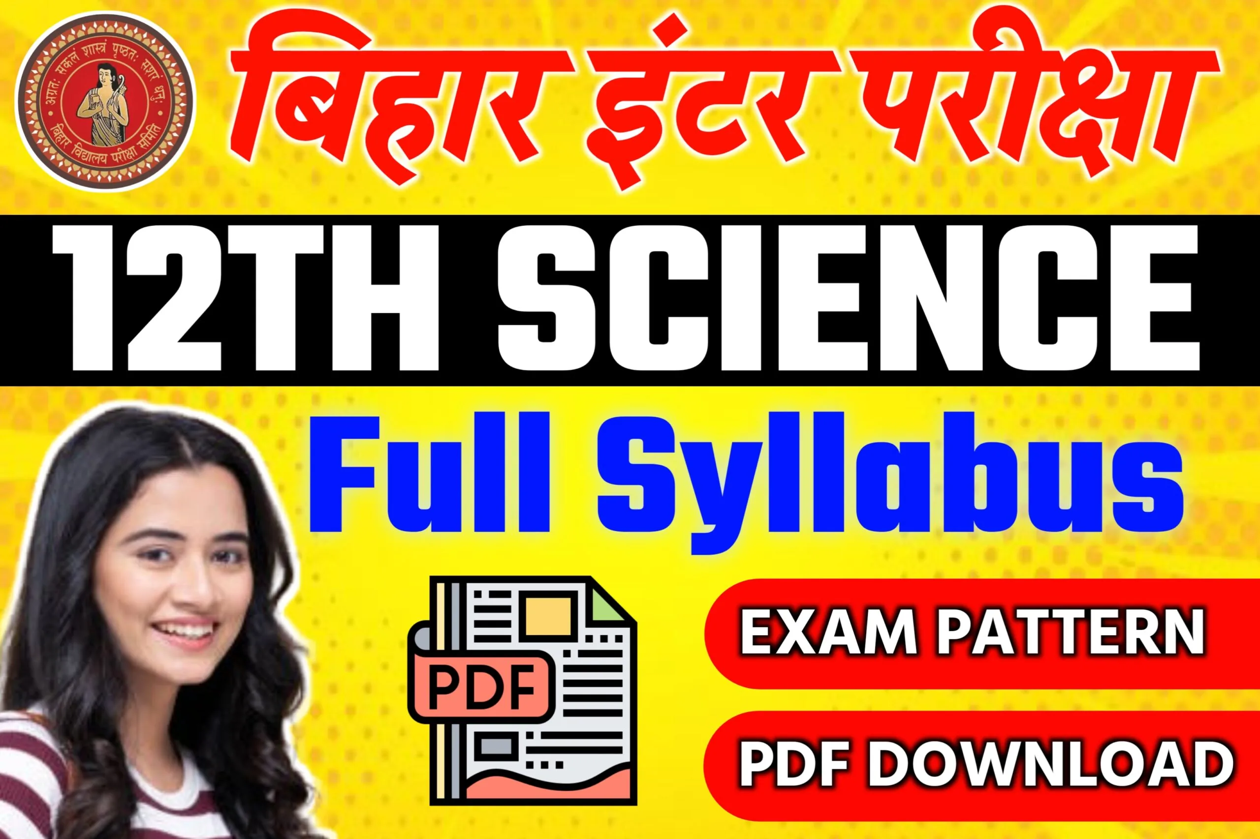 Bihar Board 12th Science Syllabus