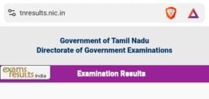 TN 12th Result 2025 