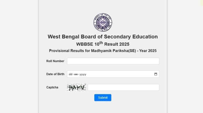 WB Madhyamik Result 2025
