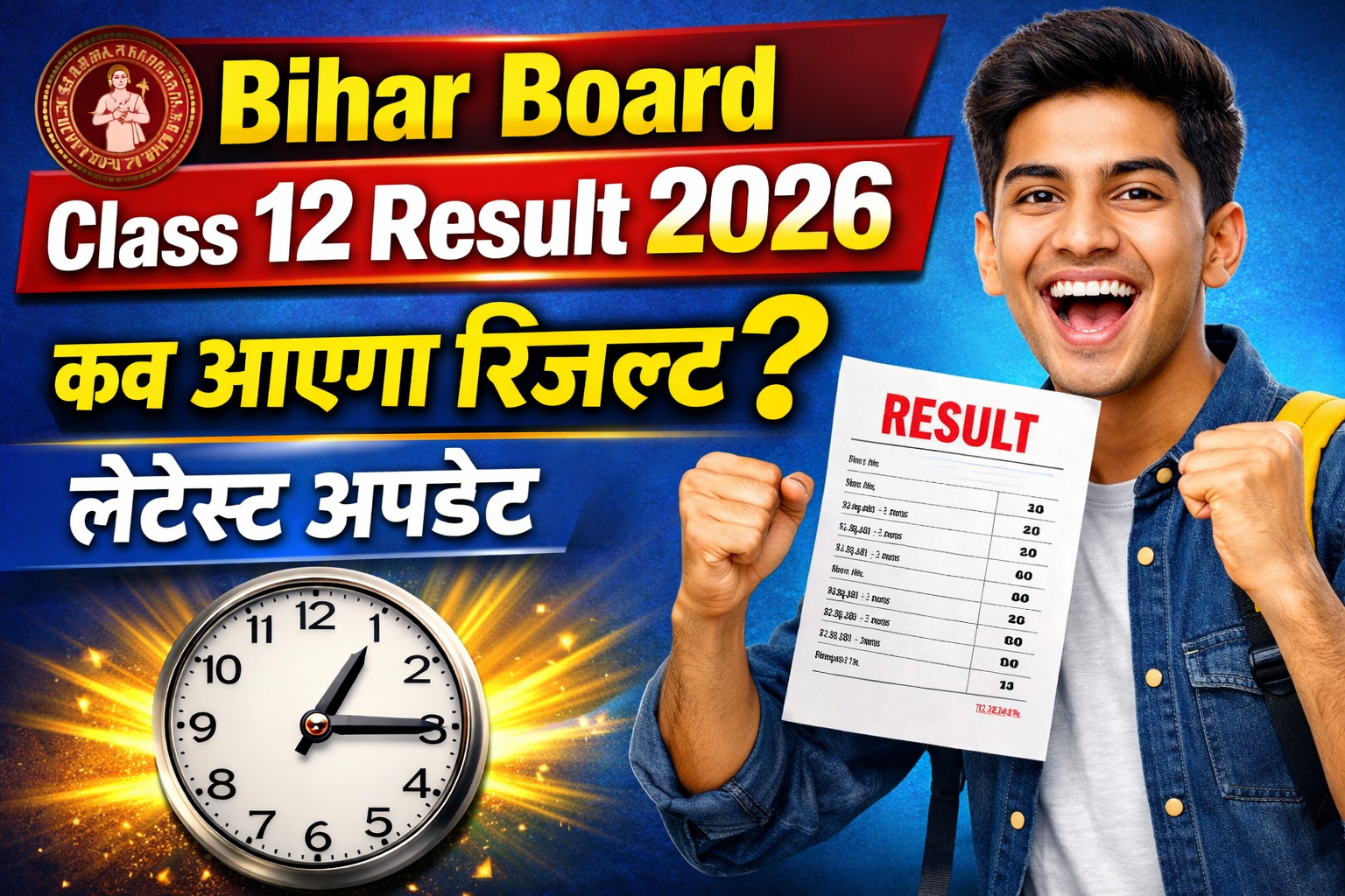 Bihar Board Class 12 Result Date 2026