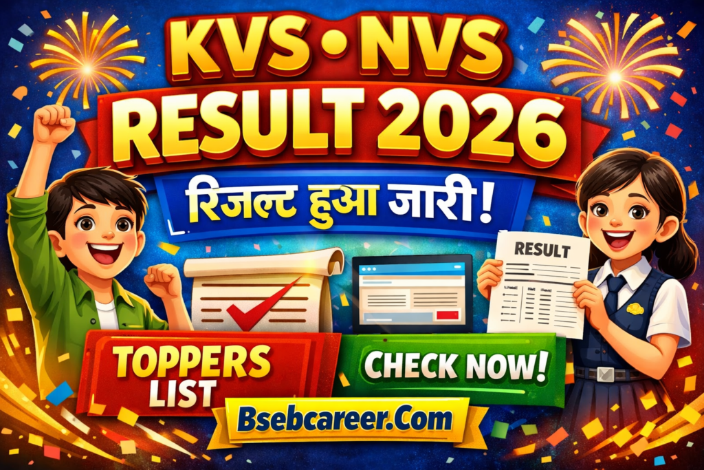 KVS NVS Result 2026