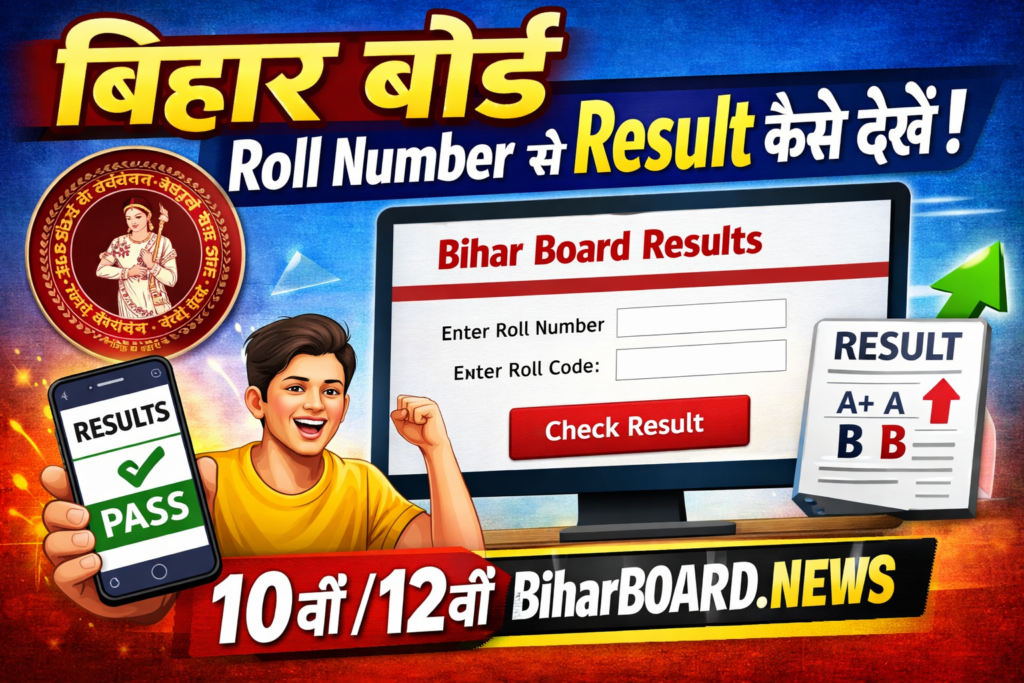 Roll Number Se Bihar Board Result Kaise Nikale