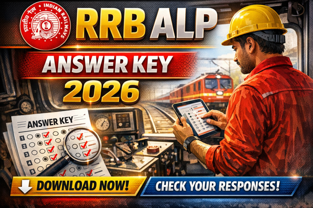 RRB ALP Answer Key 2026 (Out) – Download CBT 1 Answer Key, Raise Objection @ RRB