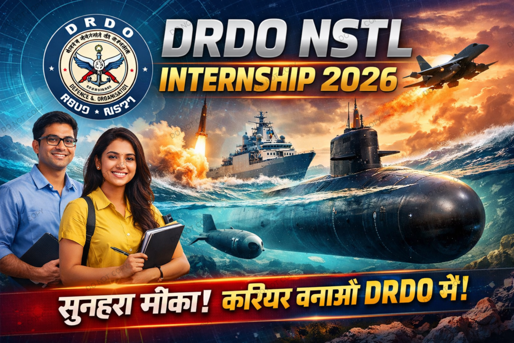 DRDO NSTL Internship 2026: