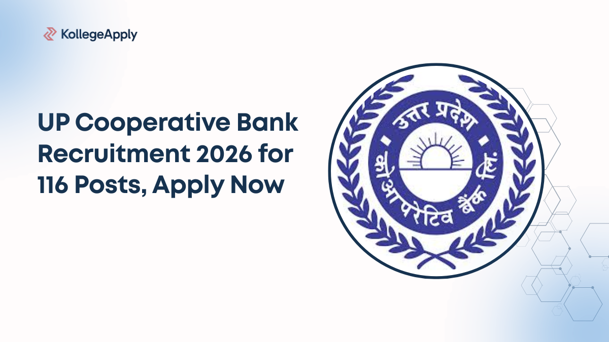 UP Cooperative Bank Recruitment 2026: Notification Out, Apply Online for 116 Posts