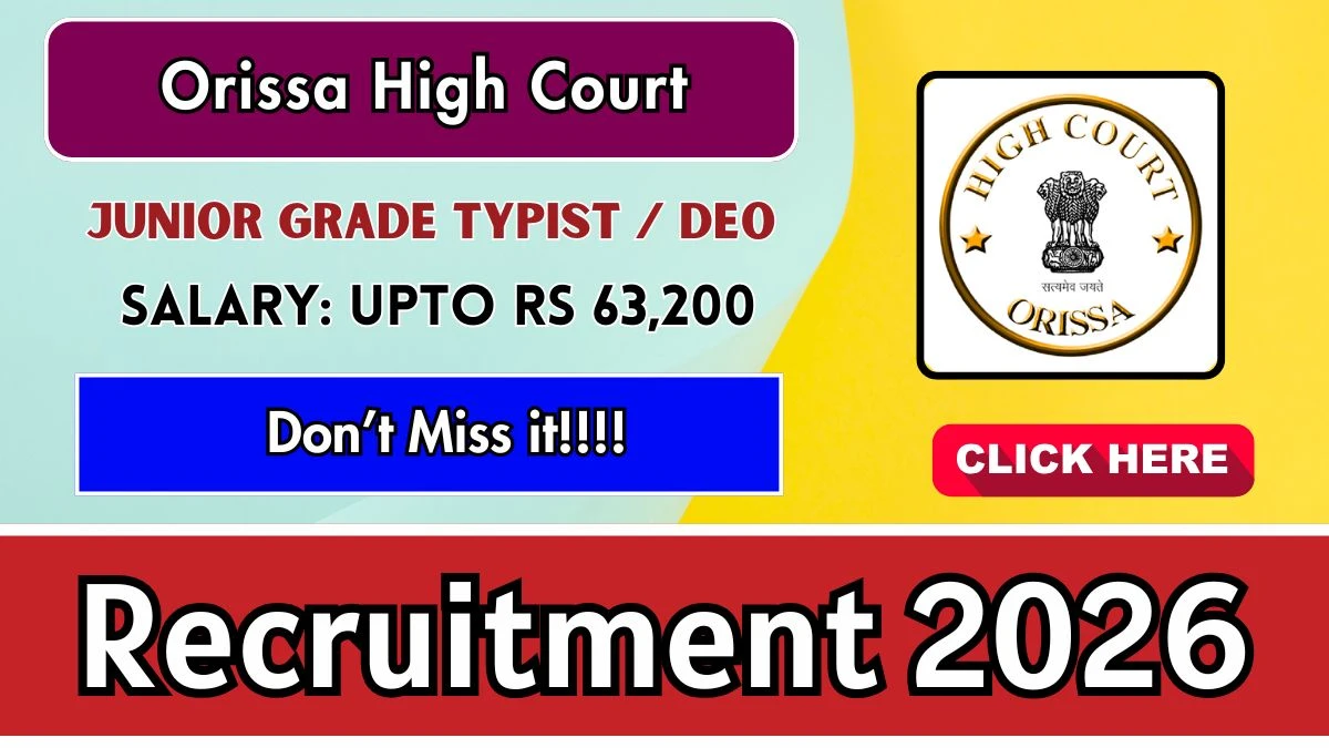 Orissa High Court Admit Card 2026 Released – Download Now, Exam Date, Direct Link & Full Details Orissa High Court Admit Card 2026 Released – Download Now, Exam Date, Direct Link & Full Details