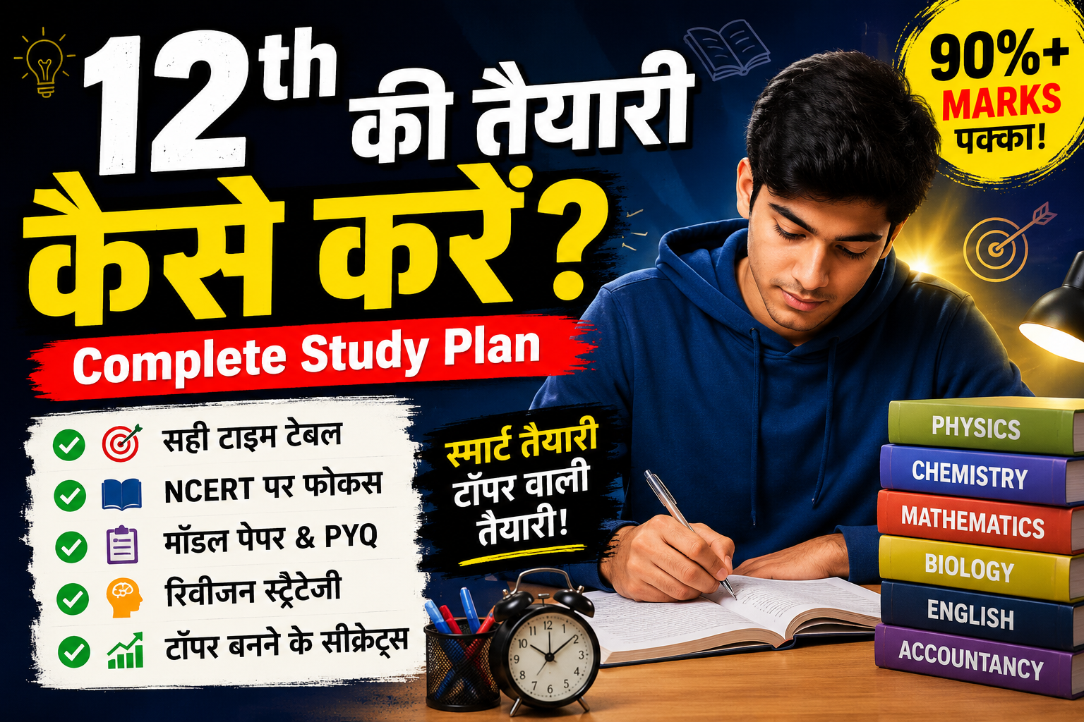 12th Ki Taiyari Kaise Karen