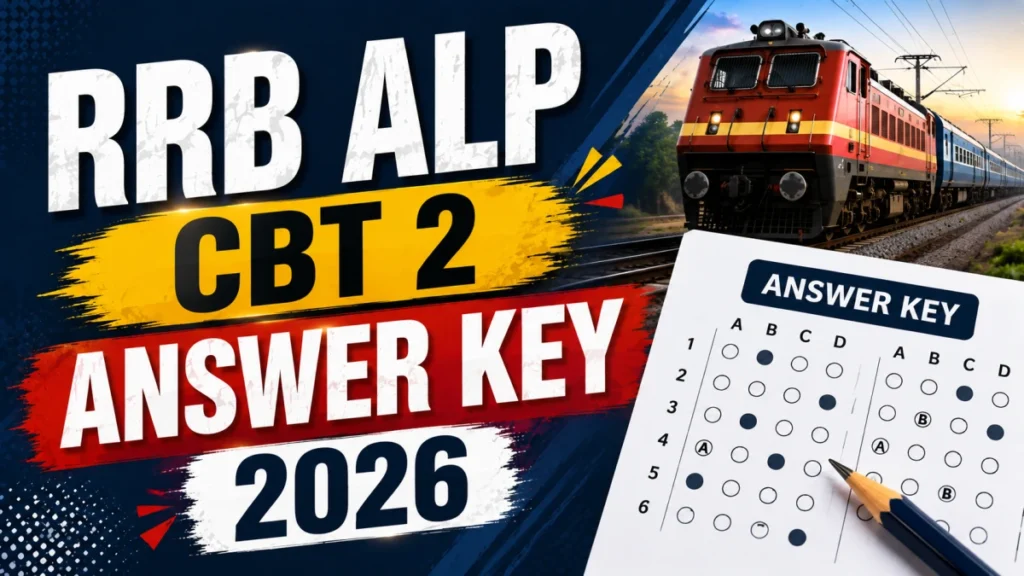 RRB ALP CBT-02 Answer Key 2026