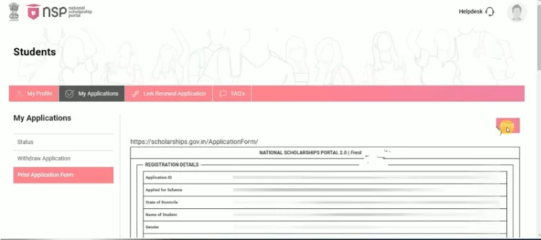 NSP Scholarship 2025-26